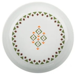 24 darabos színpompás porcelán étkészlet