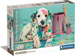 Kutyás Dalmatian 500 db-os puzzle Clementoni