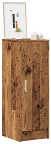 cipőszekrény Régi fa 32x35x92 cm Gépi fa