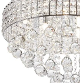 Zuma Line 19027-L - Mennyezeti lámpa CAPRI 9xG9/25W/230V króm