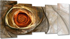 Festmények 150x80 Absztrakt rózsa