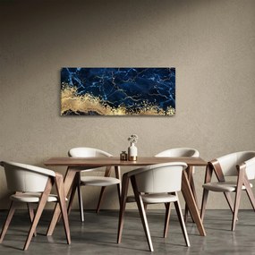 Kép - Sötétkék márvány (120x50 cm)