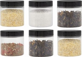 Befőttes üvegek műanyag fűszertartó 125ml