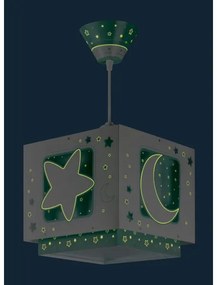 Dalber D-63232H - Gyerek csillár MOONLIGHT 1xE27/60W/230V