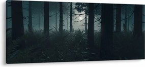 Kép - Páfrányok a holdfényben (120x50 cm)