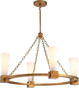 Elstead Lighting Kristy KRISTY4-DG-OPAL Csillár 4x40W/E27 IP20