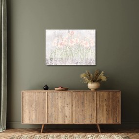 Kép - Liliomok freskója (üvegen) (70x50 cm)