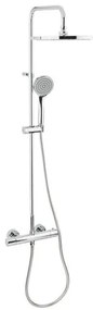 TRES Base Plus zuhanyrendszer termosztatikus csapteleppel króm cr 21639301