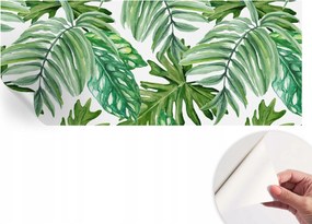 Matt öntapadós fotótapéta Falra Egzotikus levelek 250x104 cm