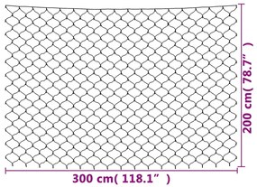 kültéri hálós hideg fehér karácsonyi világítás 204 LED 3 x 2 m