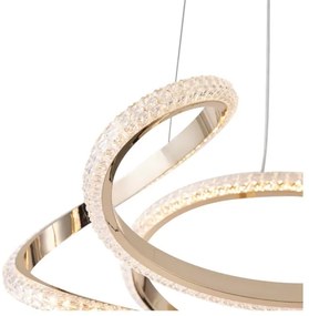 LED Csillár zsinóron LED/24W/230V 3000K 50x120 cm