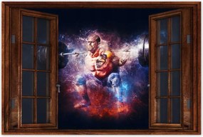 Poszterek 90x60 Súlyemelés Erő