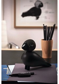 Bojesen Denmark Songbird Ravn fekete dekorációs figura tömör bükkfából - Kay