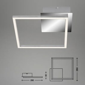 Briloner 3105-018 - LED Dimmelhető mennyezeti lámpa FRAMES LED/9,7W/230V
