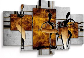 Kép - Az afrikai kultúra motívumai (150x105 cm)