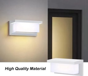 BRILAGI - LED dimmelhető kültéri fali lámpa BRICKY 1xE27/6W/230V 2700-6500K IP54 fehér