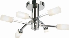 Endon HAVANA 146-6CH Plafonlámpa 6x25W/G9 IP20