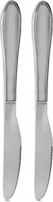 Ebédlő Kés Szett Evőeszköz Szett Rozsdamentes Acél 2 Db-os