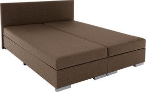 Boxspring ágy, barna, 160x200, ADARA