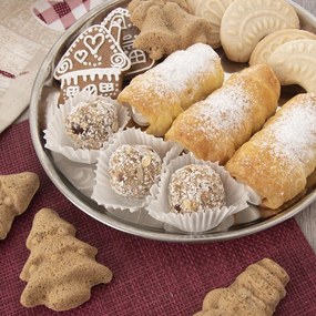 Rozsdamentes acél tálca ø 28 cm – Orion