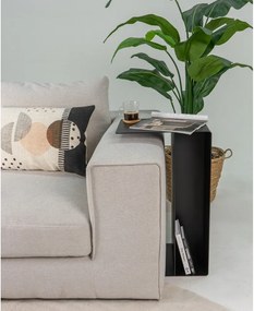 Acél tárolóasztal 40x30 cm Slide High – Spinder Design