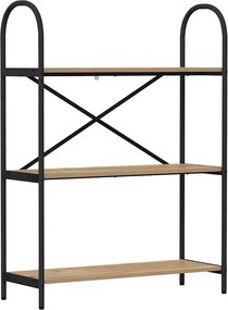 vidaXL Könyvespolc Artisan tölgy 80 x 30 x 109 cm Faanyag