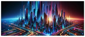 Kép - A jövő városa (120x50 cm)