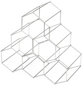 Szürke borospalack tartó - Compactor