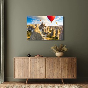 Kép - Hőlégballonok (90x60 cm)