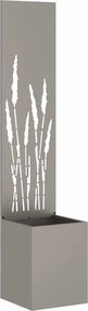 vidaXL Kertvédő vászon Rozsdás 32 x 140 cm Időjárásálló acél