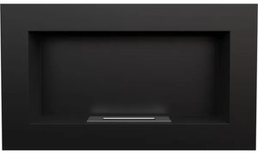 Beépíthető BIO kandalló GOLF 37,4x64,8 cm, 1 kW, fekete