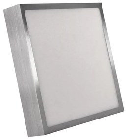 LED Mennyezeti lámpa LED/21W/230 3000/3500/4000K 22,5x22,5 cm króm