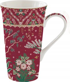 Nagy porcelán bögre keleti mintás 600 ml