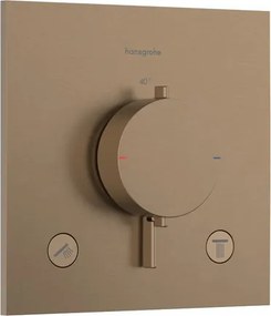 Hansgrohe Ecostat Comfort E zuhany és fürdő csaptelep vakolat alatti rész nélkül csiszolt bronz 33711140