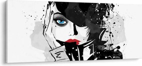 Kép - A titokzatos nő (120x50 cm)