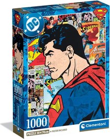Superman Comic 1000 db-os Compact puzzle Clementoni