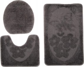 Fürdőszobaszőnyeg 3 El Csúszásgátló Vastag 25dg