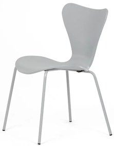 Szürke Műanyag Étkezőszék. CT-X7034 GREY