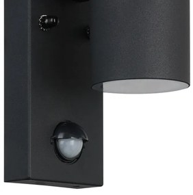 Eglo 99571 - LED Kültéri fali lámpa érzékelővel RIGA 1xGU10/3W/230V IP44