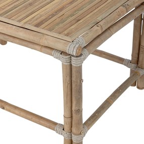 Bambusz kerti dohányzóasztal 60x90 cm Sole – Bloomingville
