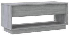 szürke sonoma színű szerelt fa TV-szekrény 102x41x44 cm