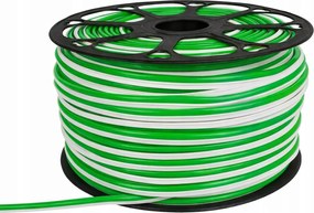 Neon maró zöld 6mm szilikon LED-es feliratvédő Zig Zag