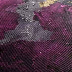 Kép - Texturáló absztrakció (órával) (90x30 cm)