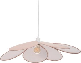 Atmosphera - Gyermek függőlámpa kábellel PETAL 1xE27/40W/230V átm. 64 cm rózsaszín