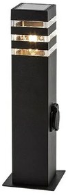 Rabalux 77122 Ankara kültéri oszlop konnektorral E27, 1x max. 12W, IP44
