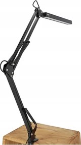 Fényerőszabályozható LED csipeszes asztali lámpa LED/10W/5V 3000/4000/6000K fekete