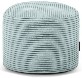 Mentazöld kordbársony babzsákfotel Mini – SLOWDOWN