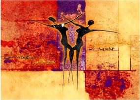 Kép - Afrikai istennő (70x50 cm)