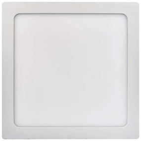 LED panel 300×300, négyzet alakú, süllyeszthető, fehér, 24W meleg fehér 70902