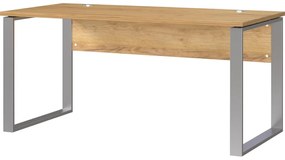 Íróasztal tölgyfa dekorral 79x158 cm Altino – Germania